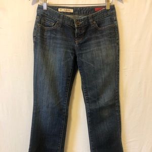 Express X2 boot cut denim jeans